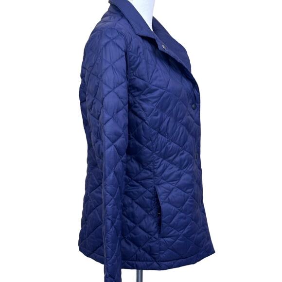 L. L. Bean Quilted Riding Jacket, preppy, New England coastal, country weekend - Picture 2 of 6